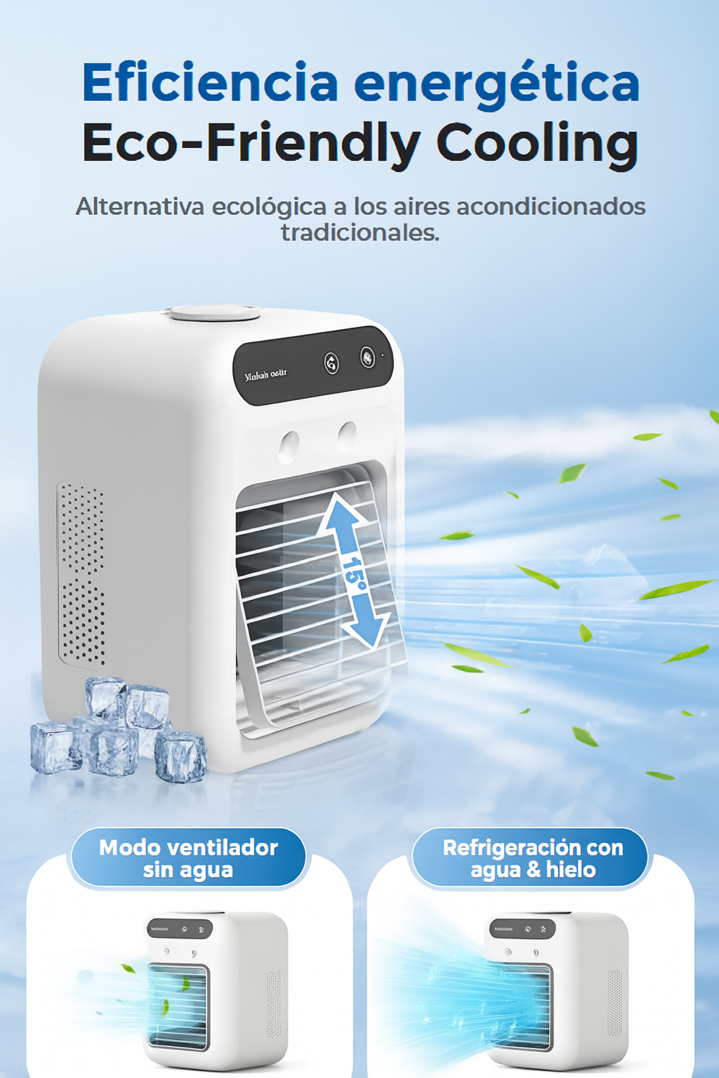 Mini Aire Acondicionado Portátil