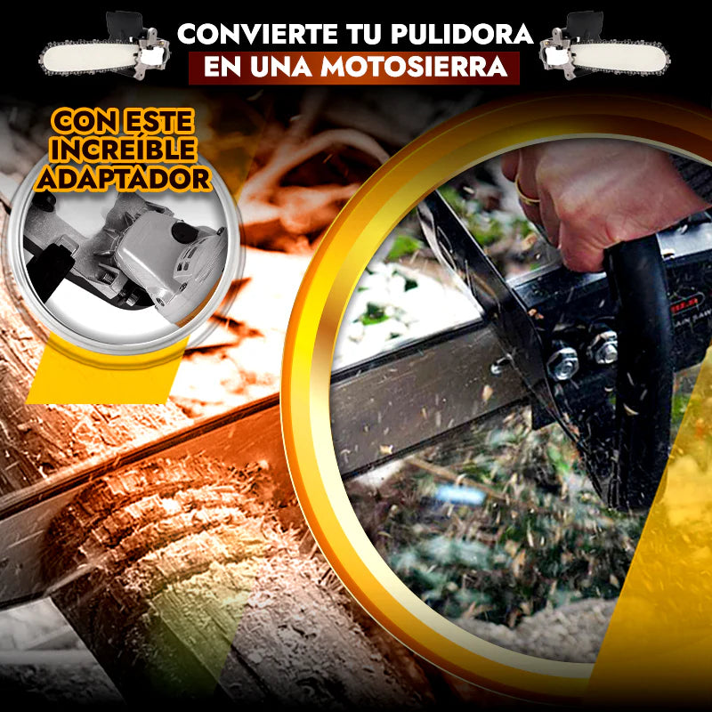 ADAPTADOR DE MOTOSIERRA