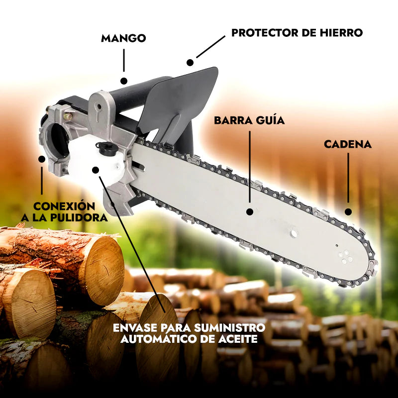 ADAPTADOR DE MOTOSIERRA