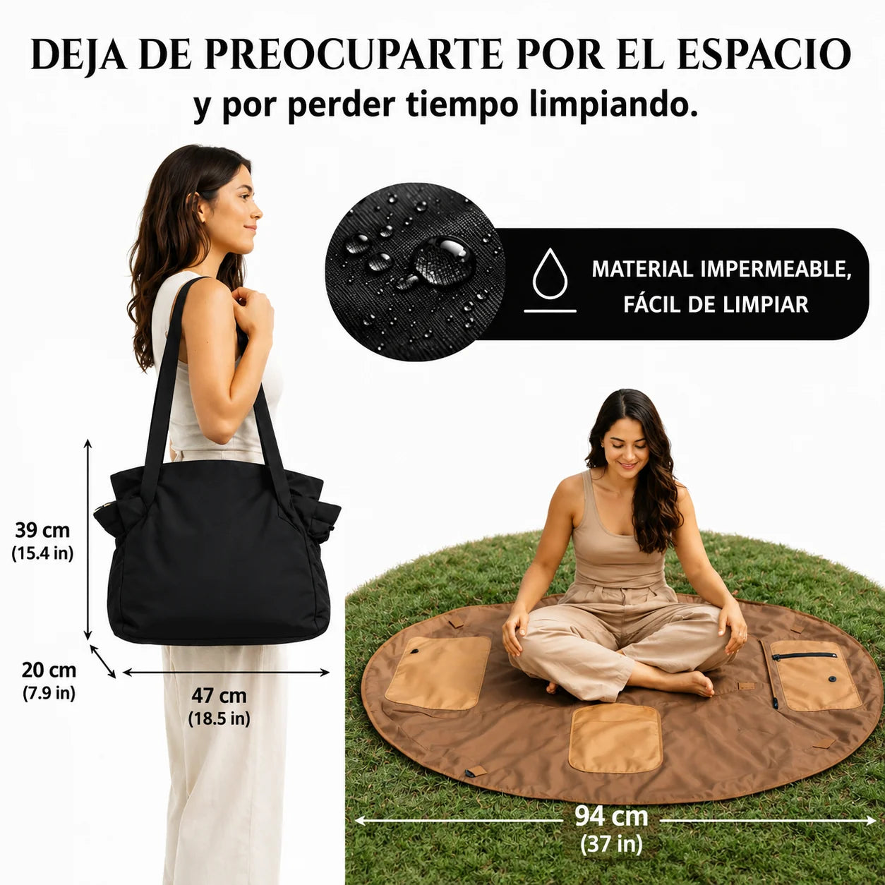 La Bolsa que recoge en Segundos