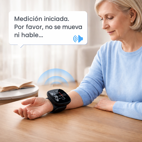 Monitor de Presión Arterial y de muñeca portátil y preciso