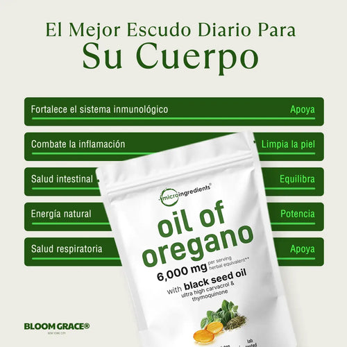 ACEITE DE OREGANO + ACEITE DE SEMILLA EL ORIGINAL