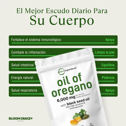 ACEITE DE OREGANO + ACEITE DE SEMILLA EL ORIGINAL