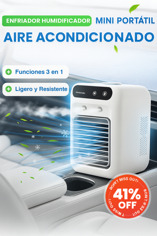 Mini Aire Acondicionado Portátil
