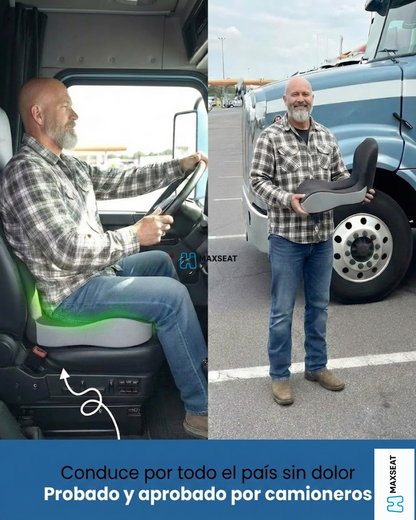 Cojín de Asiento Ortopédico de Espuma Viscoelástica