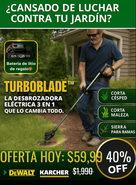🌱 Podadora Inalámbrica Multiusos para Jardín, Finca o Campo
