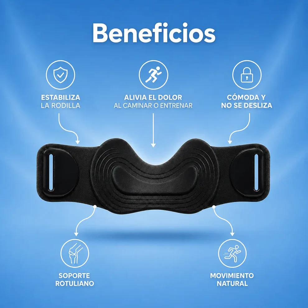 Soporte Rotuliano Ajustable para Rodilla- Lleve el par precios de lanzamiento