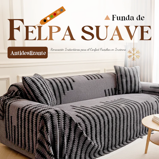 Funda de sofá de felpa 2026 - suave y antideslizante