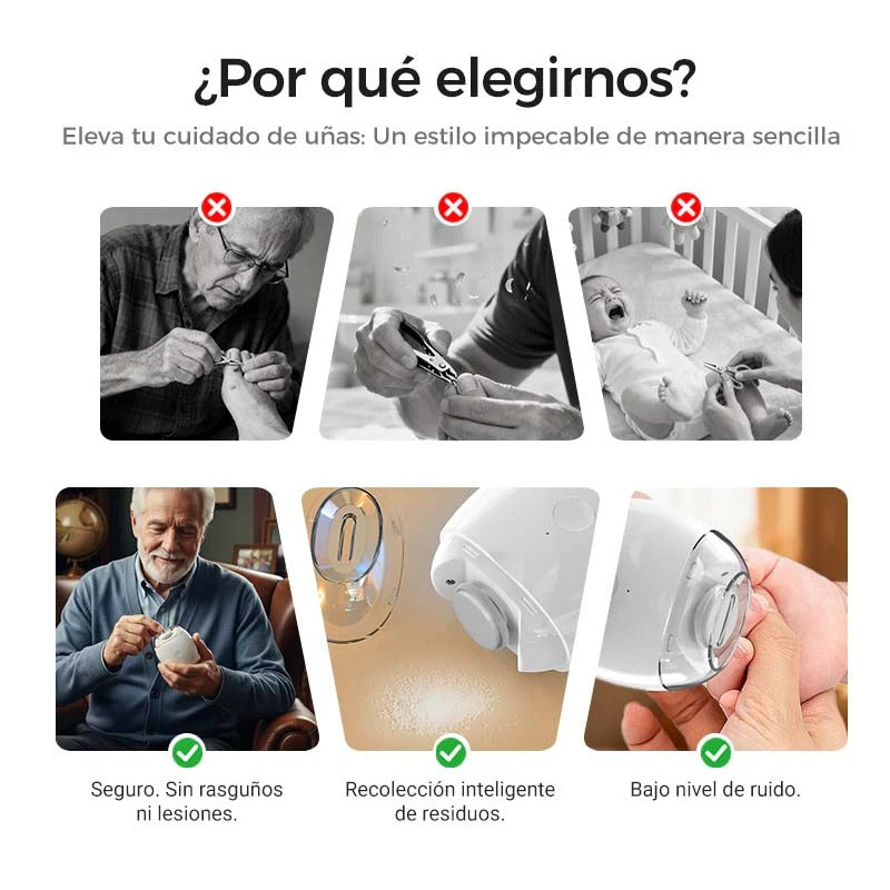 Lima de uñas universal para niños y adultos