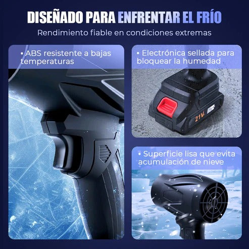 PISTOLA SOPLADORA DE AIRE 48 V PORTATIL TURBO - Mitad de precio por Aniversario